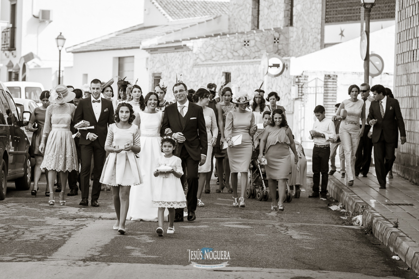 Reportaje de Boda en Iglesia, Humilladero. Fotógrafo de bodas en Málaga.